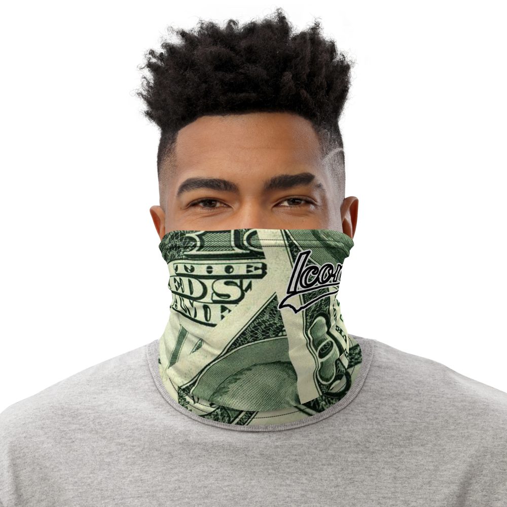 ROYAL ICONIC | Money Manifest The New Cash Iconic MM's Gaiter Face Mask All about the Benjamins Money Talks | Greenbacks