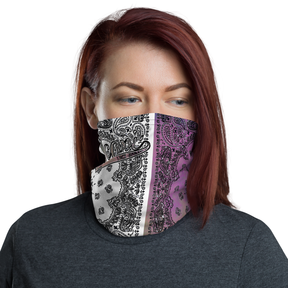 ROYAL ICONIC | Bandana Flag Tie Dye Acid Wash Aether Pour Unisex 3-in-1 Gaiter HueMan Gang Cray On Color Cloud Hendrixx 2 OPTIONS