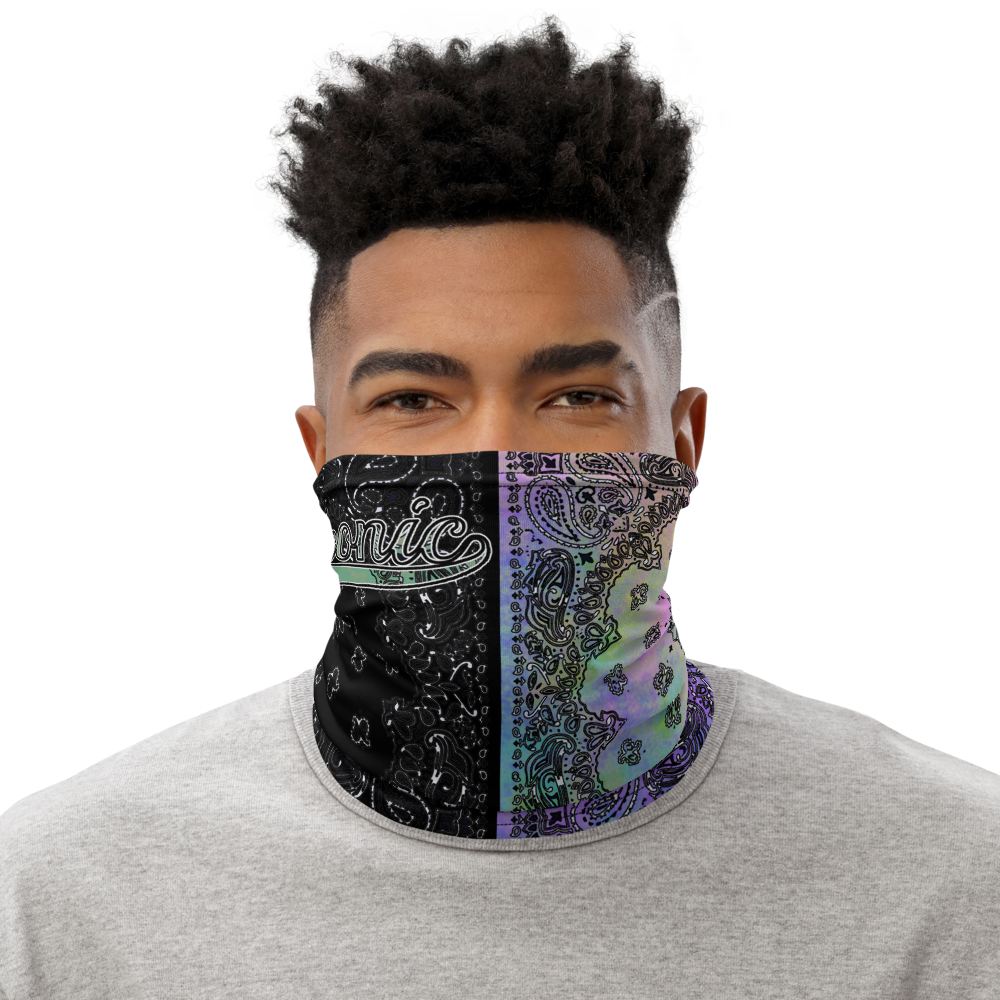 ROYAL ICONIC | Bandana Flag Tie Dye Acid Wash Aether Pour Unisex 3-in-1 Gaiter HueMan Gang Cray On Color Cloud Hendrixx 2 OPTIONS