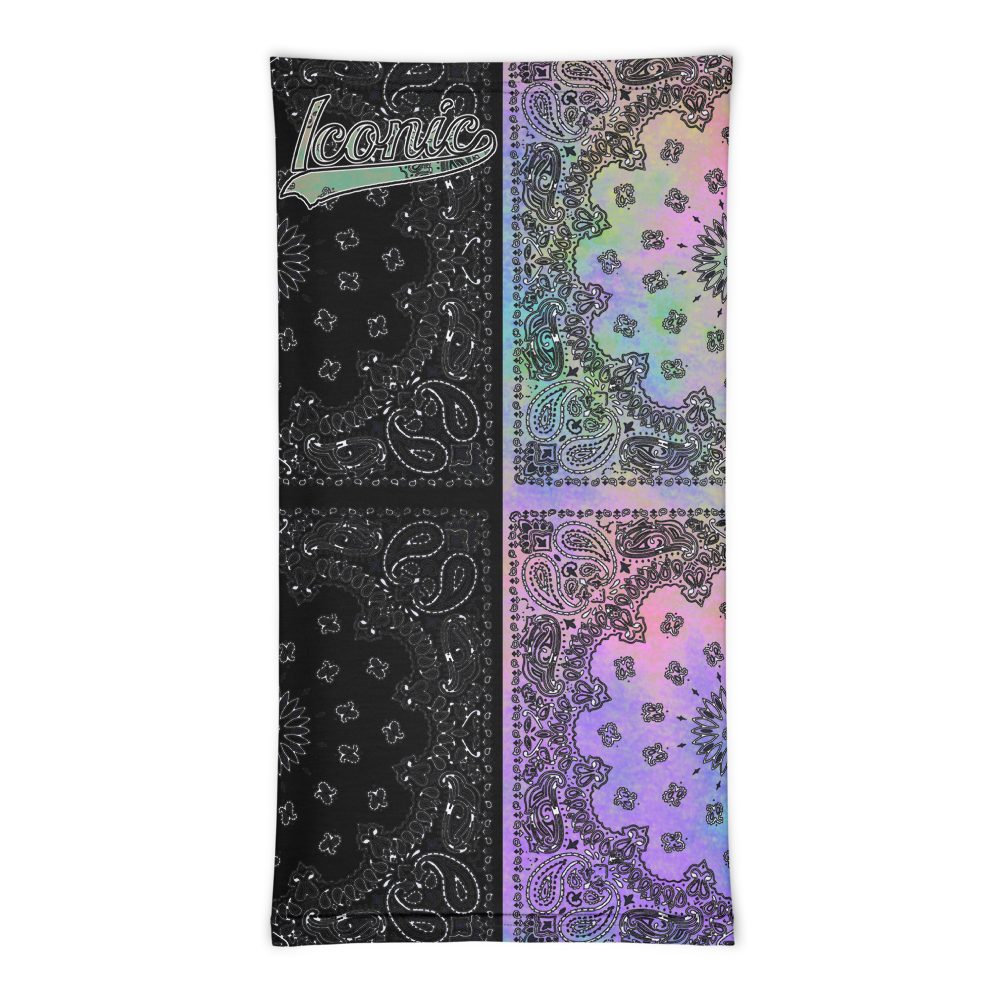 ROYAL ICONIC | Bandana Flag Tie Dye Acid Wash Aether Pour Unisex 3-in-1 Gaiter HueMan Gang Cray On Color Cloud Hendrixx 2 OPTIONS