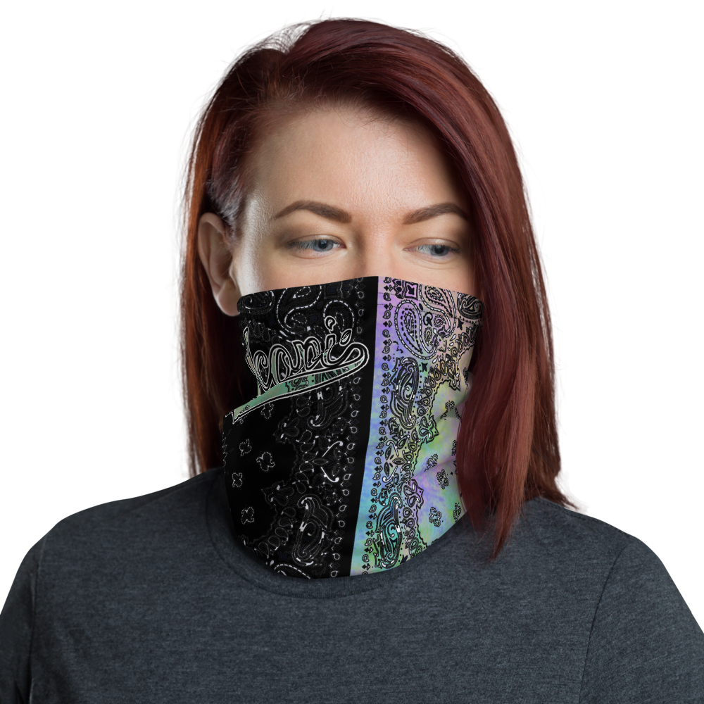 ROYAL ICONIC | Bandana Flag Tie Dye Acid Wash Aether Pour Unisex 3-in-1 Gaiter HueMan Gang Cray On Color Cloud Hendrixx 2 OPTIONS