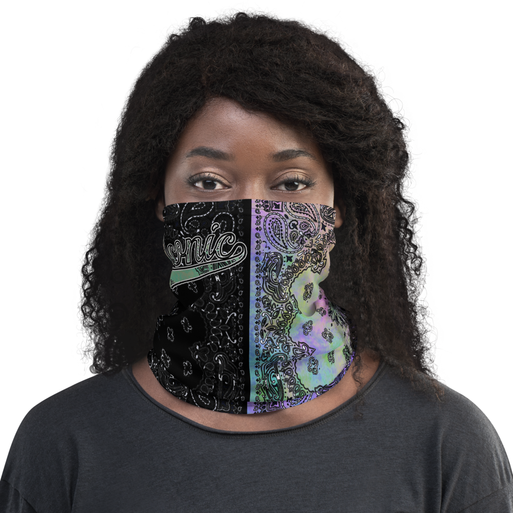 ROYAL ICONIC | Bandana Flag Tie Dye Acid Wash Aether Pour Unisex 3-in-1 Gaiter HueMan Gang Cray On Color Cloud Hendrixx 2 OPTIONS