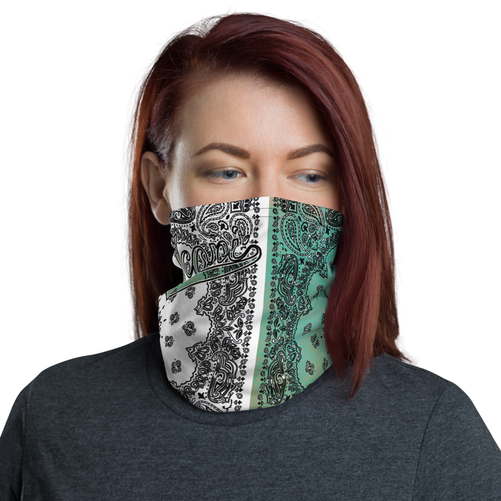 ROYAL ICONIC | Bandana Flag Tie Dye Acid Wash Aether Pour Unisex Facemask Gaiter HueMan Gang Cray On Color Cloud Cotton Candy 2 OPTIONS
