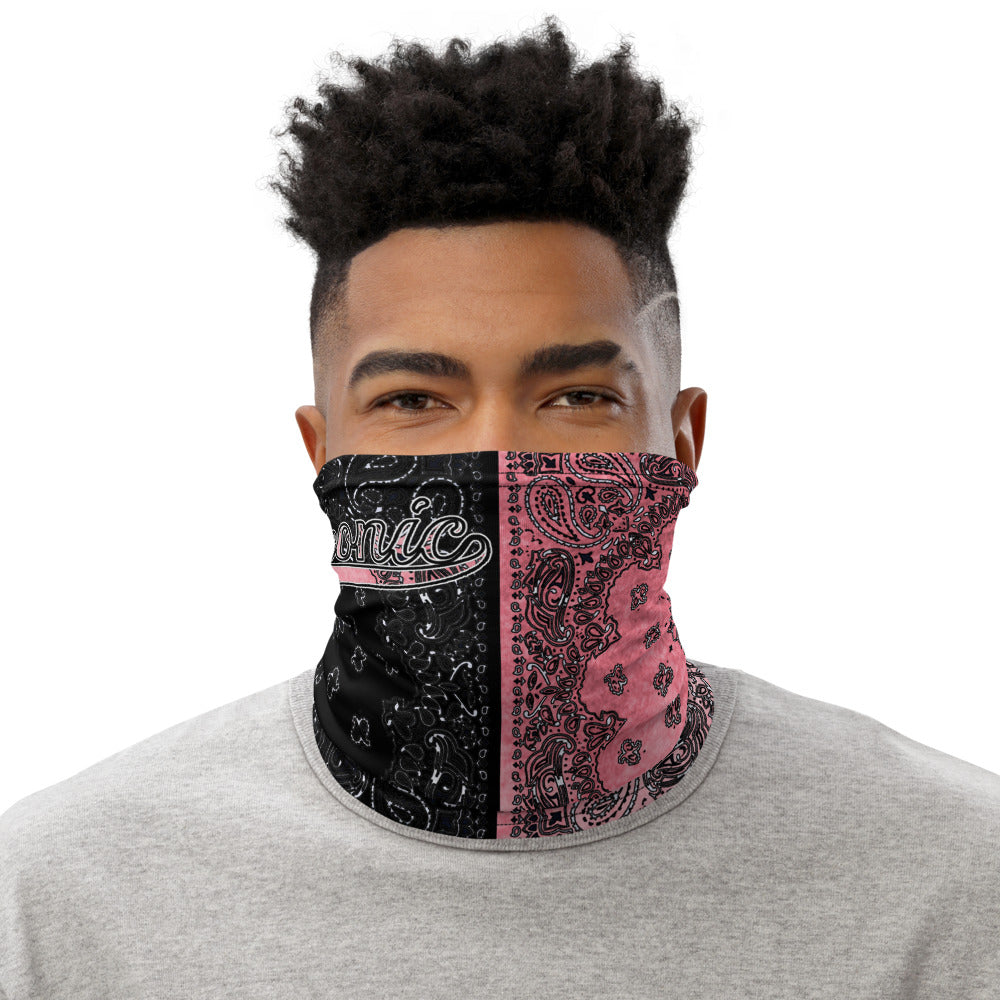 ROYAL ICONIC | Bandana Flag Tie Dye Acid Wash Aether Pour Unisex 3-in-1 Facemask Gaiter HueMan Gang Half N' Half Pink Denim 3 OPTIONS