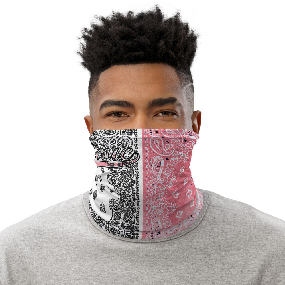 ROYAL ICONIC | Bandana Flag Tie Dye Acid Wash Aether Pour Unisex 3-in-1 Facemask Gaiter HueMan Gang Half N' Half Pink Denim 3 OPTIONS