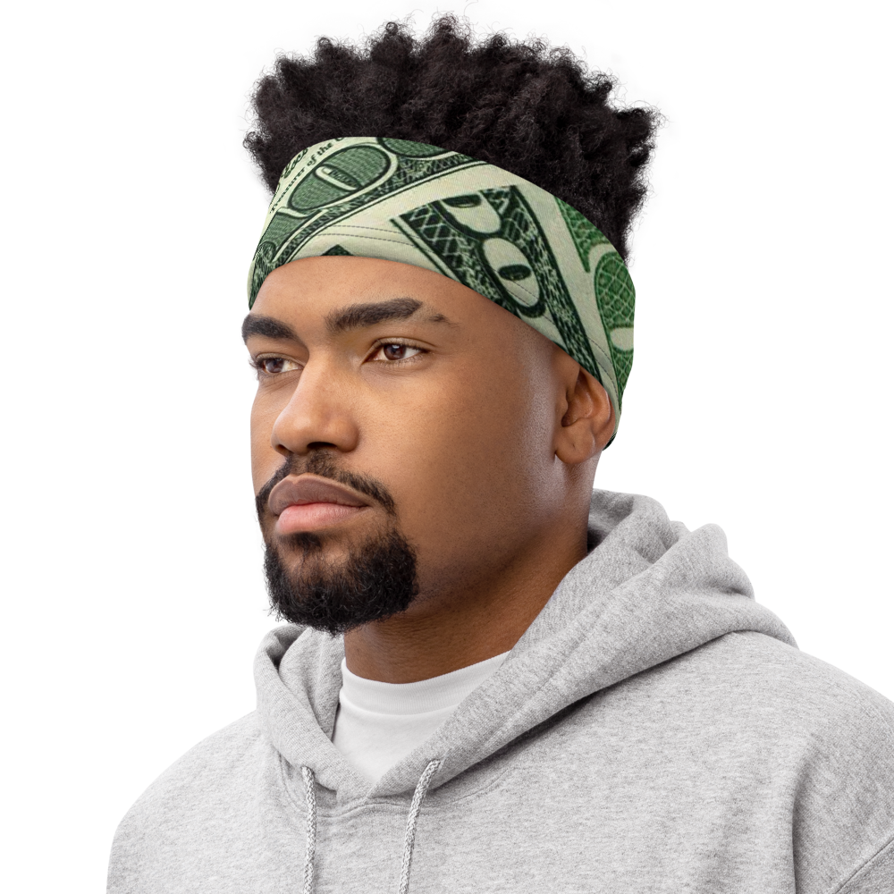ROYAL ICONIC | Money Manifest The New Cash Iconic MM's Gaiter Face Mask All about the Benjamins Money Talks | Greenbacks