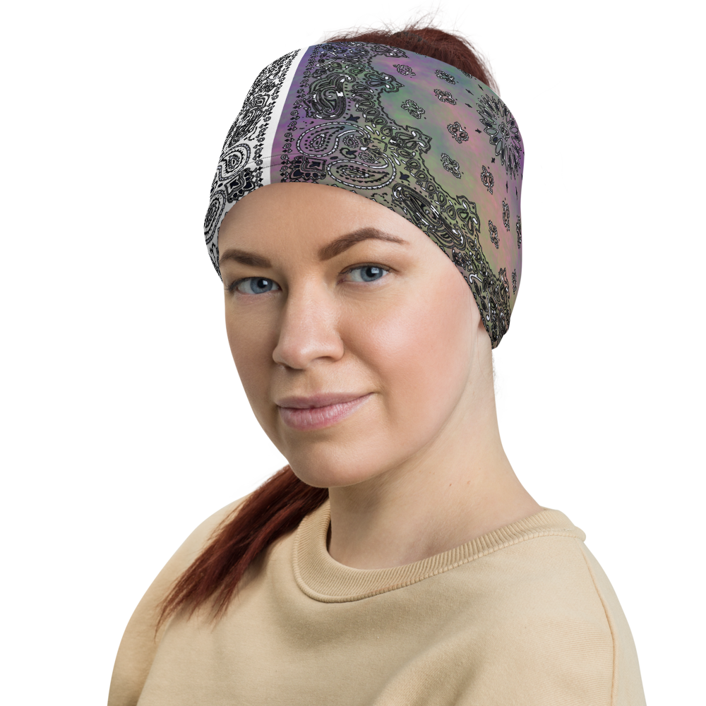ROYAL ICONIC | Bandana Flag Tie Dye Acid Wash Aether Pour Unisex 3-in-1 Gaiter HueMan Gang Cray On Color Cloud Hendrixx 2 OPTIONS