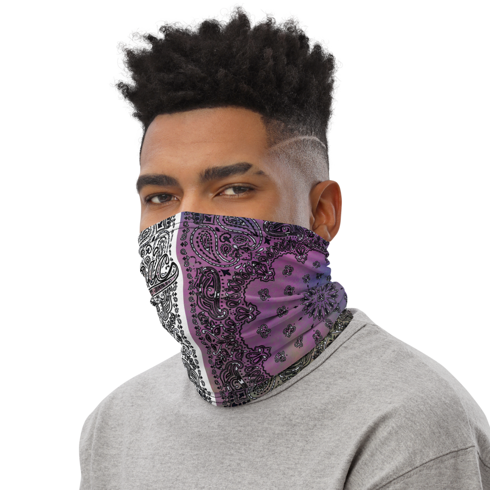 ROYAL ICONIC | Bandana Flag Tie Dye Acid Wash Aether Pour Unisex 3-in-1 Gaiter HueMan Gang Cray On Color Cloud Hendrixx 2 OPTIONS
