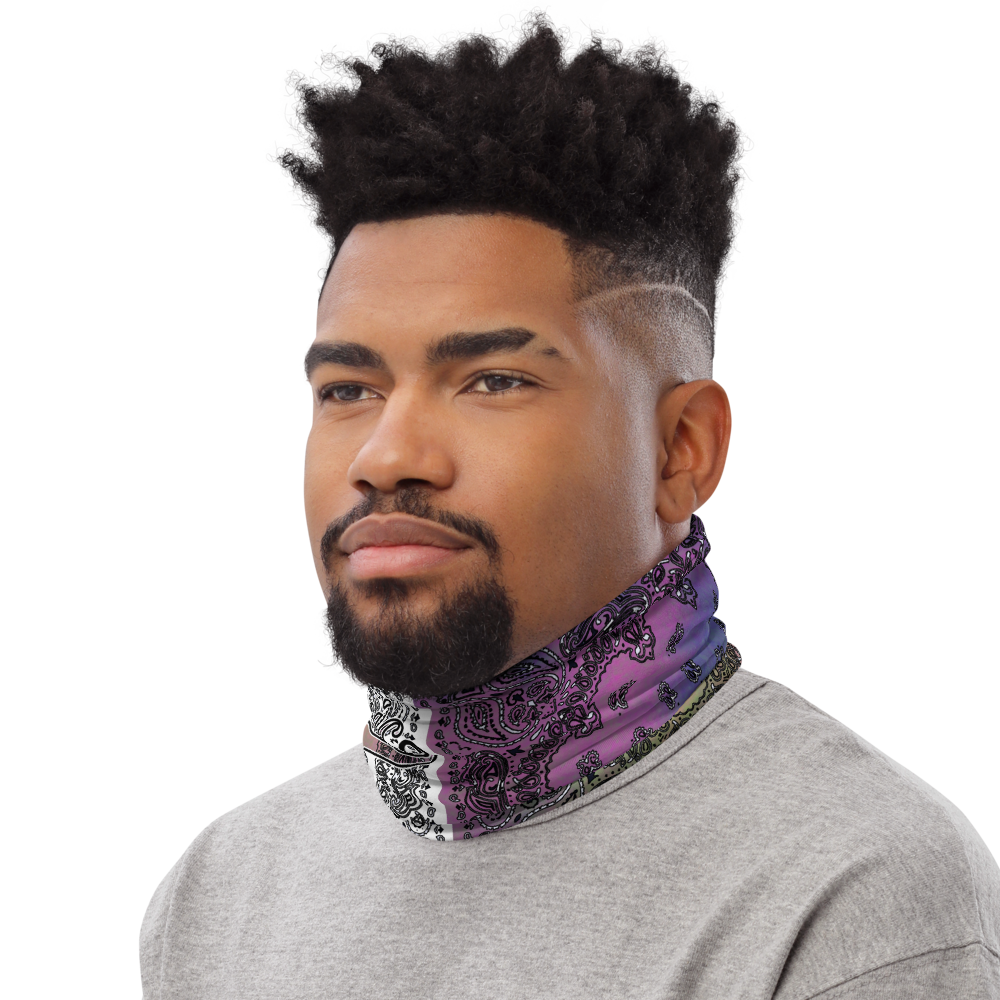 ROYAL ICONIC | Bandana Flag Tie Dye Acid Wash Aether Pour Unisex 3-in-1 Gaiter HueMan Gang Cray On Color Cloud Hendrixx 2 OPTIONS