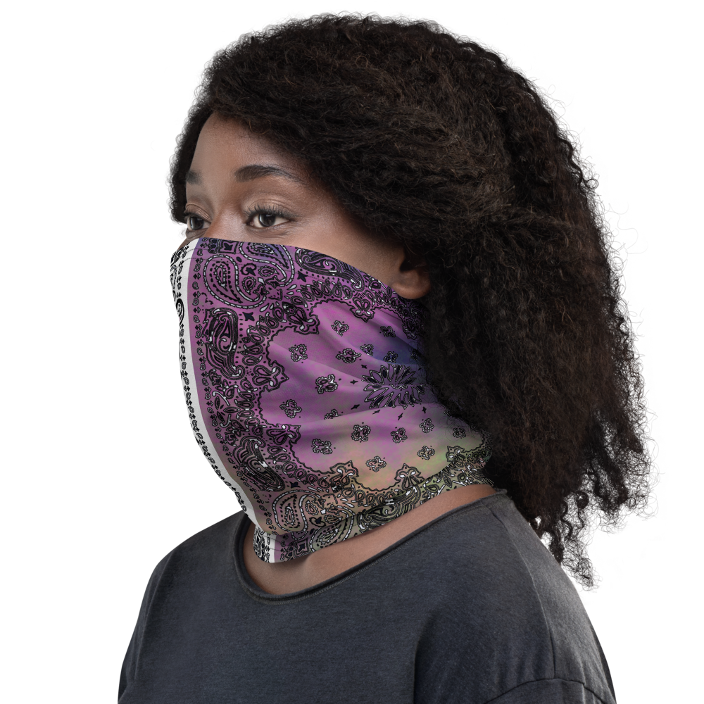 ROYAL ICONIC | Bandana Flag Tie Dye Acid Wash Aether Pour Unisex 3-in-1 Gaiter HueMan Gang Cray On Color Cloud Hendrixx 2 OPTIONS