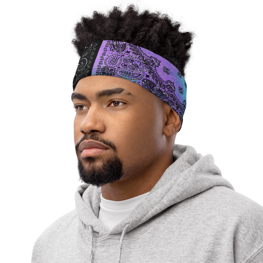 ROYAL ICONIC | Bandana Flag Tie Dye Acid Wash Aether Pour Unisex 3-in-1 Gaiter HueMan Gang Cray On Color Cloud Hendrixx 2 OPTIONS