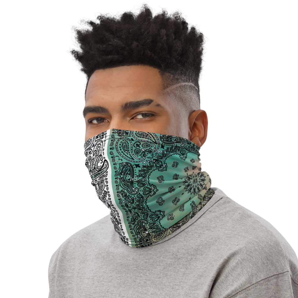 ROYAL ICONIC | Bandana Flag Tie Dye Acid Wash Aether Pour Unisex Facemask Gaiter HueMan Gang Cray On Color Cloud Cotton Candy 2 OPTIONS