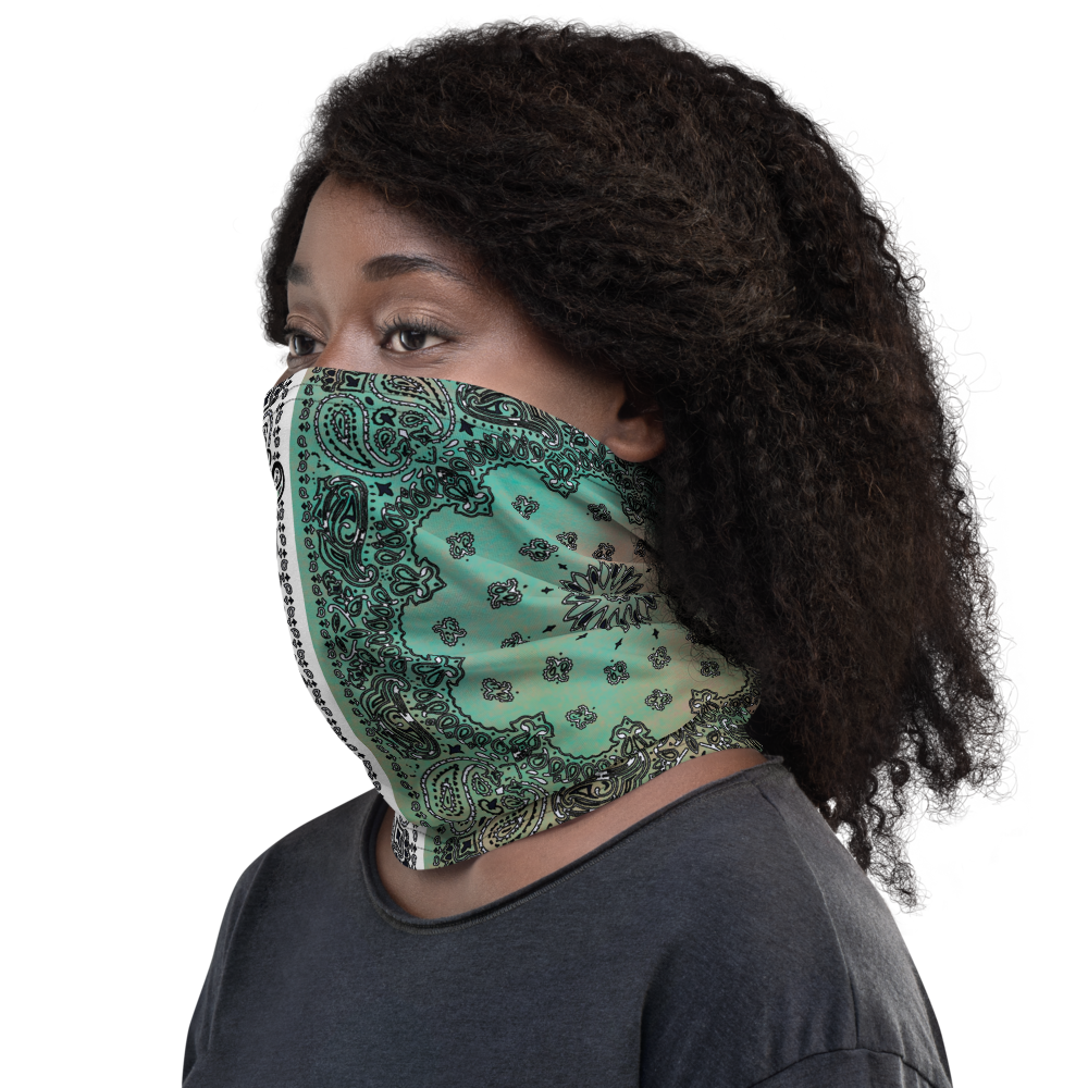 ROYAL ICONIC | Bandana Flag Tie Dye Acid Wash Aether Pour Unisex Facemask Gaiter HueMan Gang Cray On Color Cloud Cotton Candy 2 OPTIONS