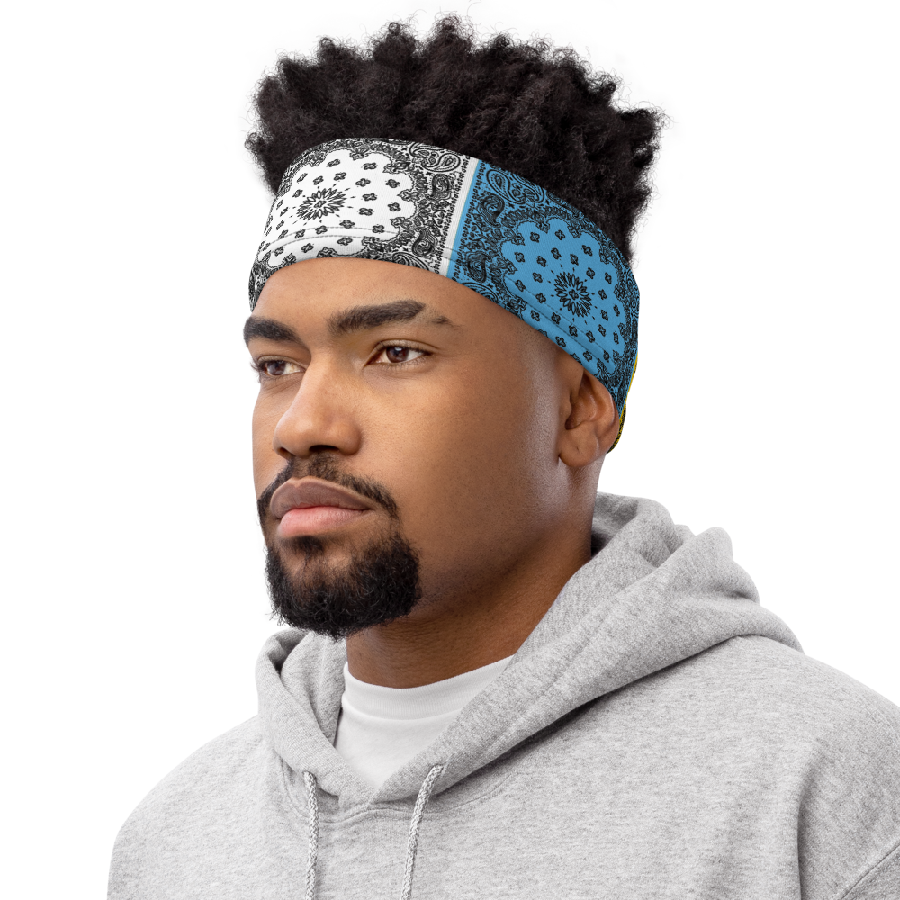 ROYAL ICONIC | Bandana Flag Tie Dye Acid Wash Aether Pour Unisex 3-in-1 Gaiter HueMan Gang Carousel Patchwork