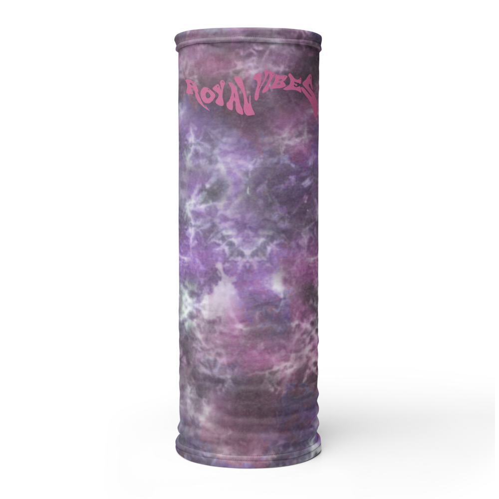 CRXWN | Royal Urban Resort | Trippy Drippy Bleach Acid Wash Royal Vibes Unisex Gaiter cmft PSG Royal Purple Acid Wash