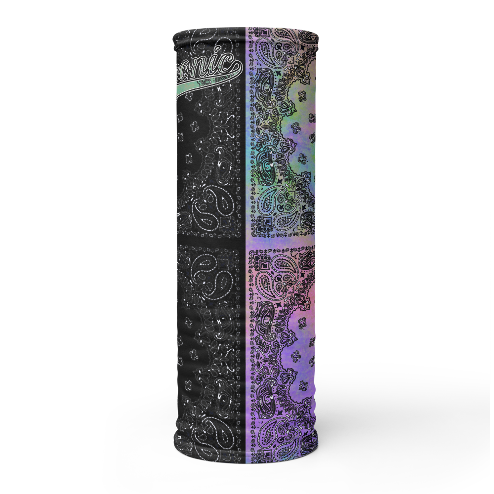 ROYAL ICONIC | Bandana Flag Tie Dye Acid Wash Aether Pour Unisex 3-in-1 Gaiter HueMan Gang Cray On Color Cloud Hendrixx 2 OPTIONS