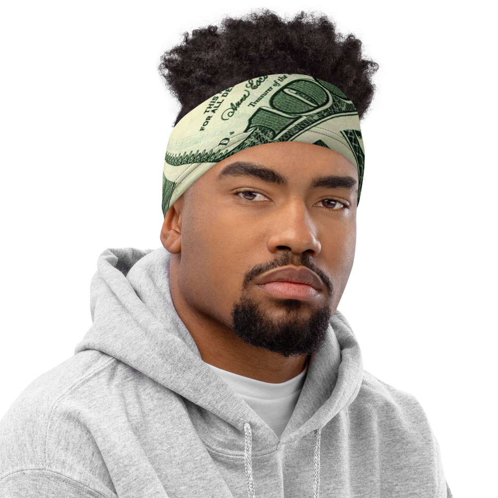 ROYAL ICONIC | Money Manifest The New Cash Iconic MM's Gaiter Face Mask All about the Benjamins Money Talks | Greenbacks