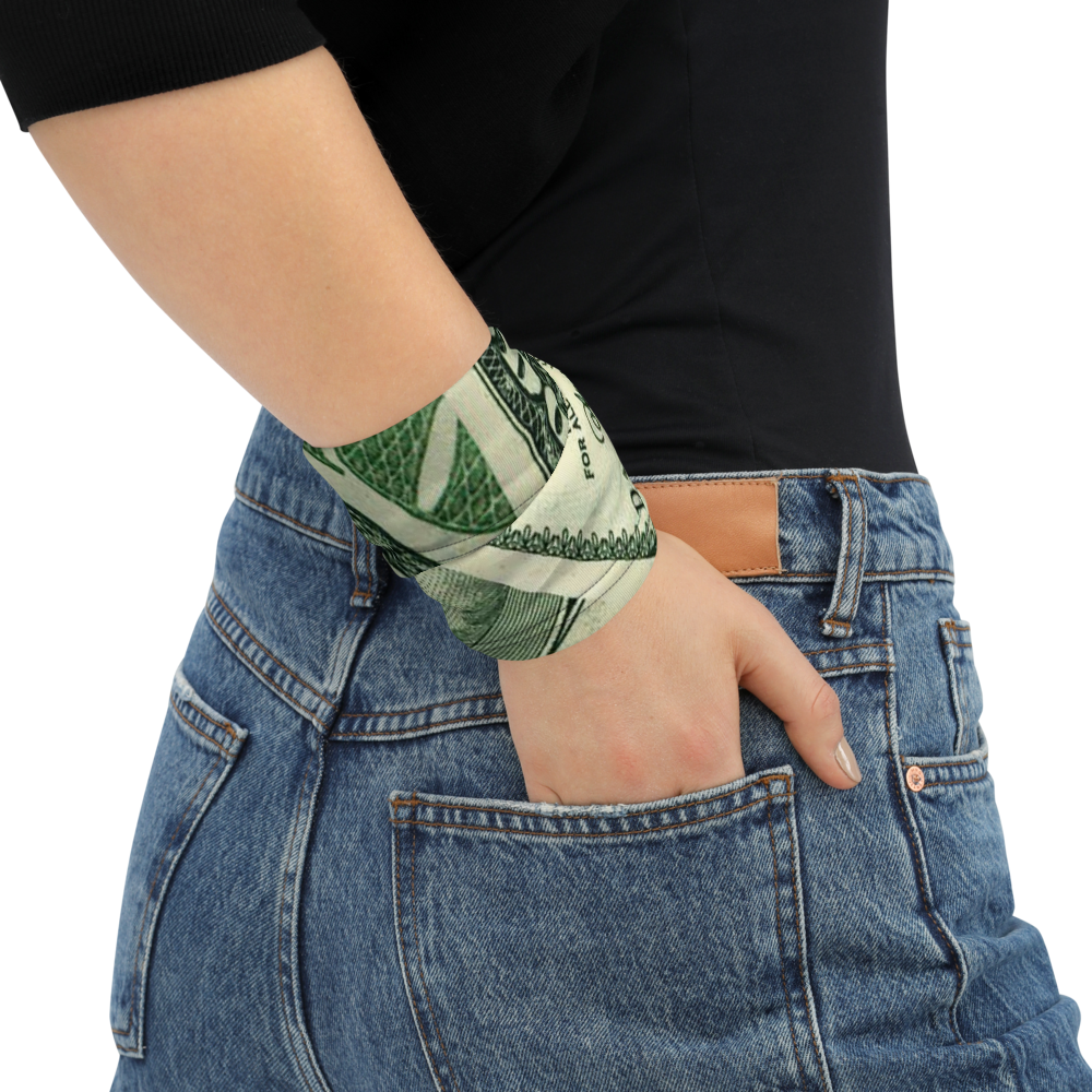 ROYAL ICONIC | Money Manifest The New Cash Iconic MM's Gaiter Face Mask All about the Benjamins Money Talks | Greenbacks