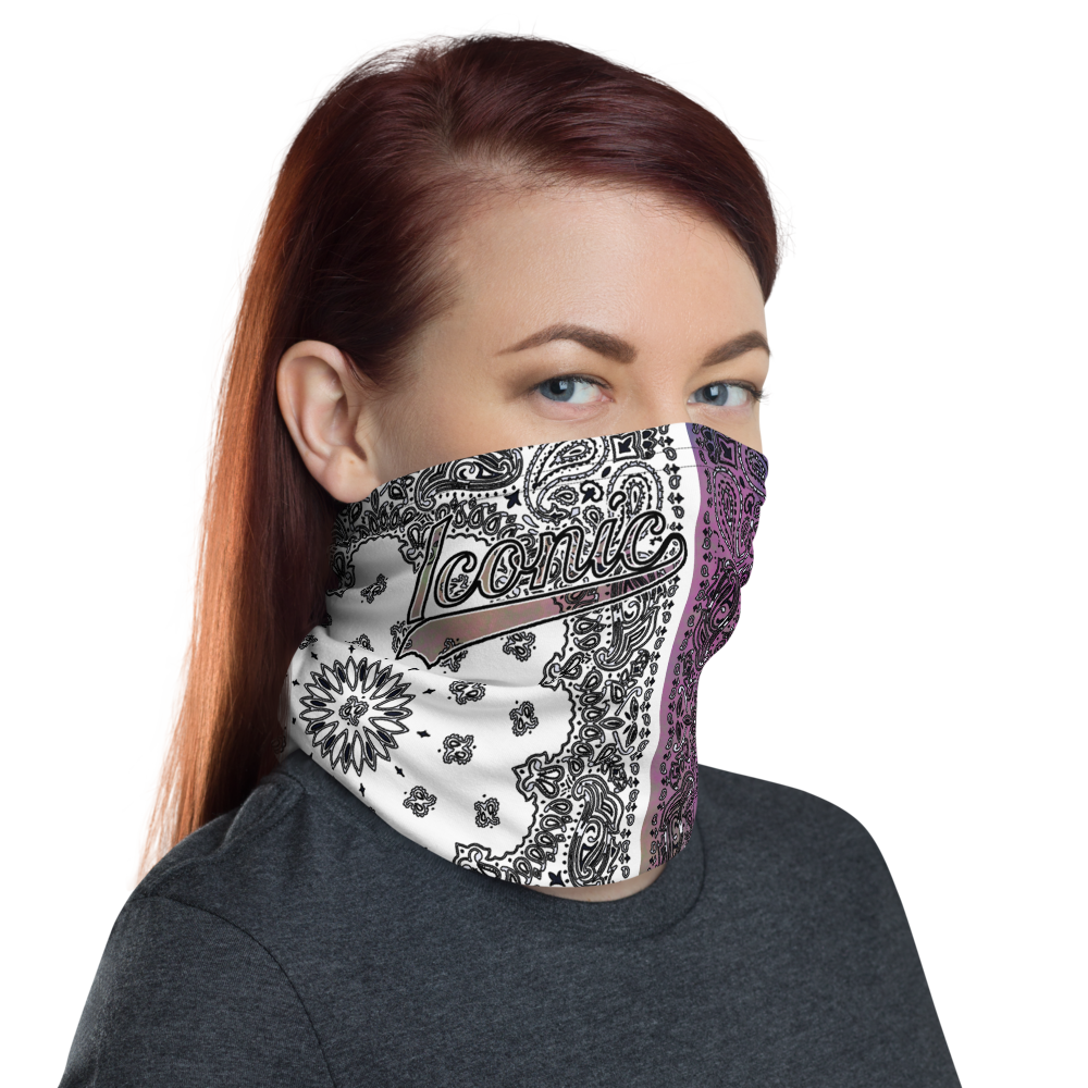 ROYAL ICONIC | Bandana Flag Tie Dye Acid Wash Aether Pour Unisex 3-in-1 Gaiter HueMan Gang Cray On Color Cloud Hendrixx 2 OPTIONS