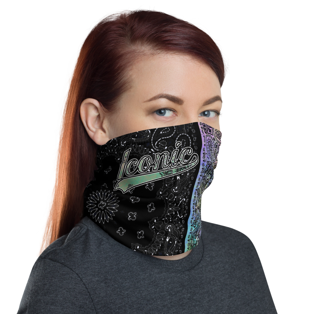 ROYAL ICONIC | Bandana Flag Tie Dye Acid Wash Aether Pour Unisex 3-in-1 Gaiter HueMan Gang Cray On Color Cloud Hendrixx 2 OPTIONS