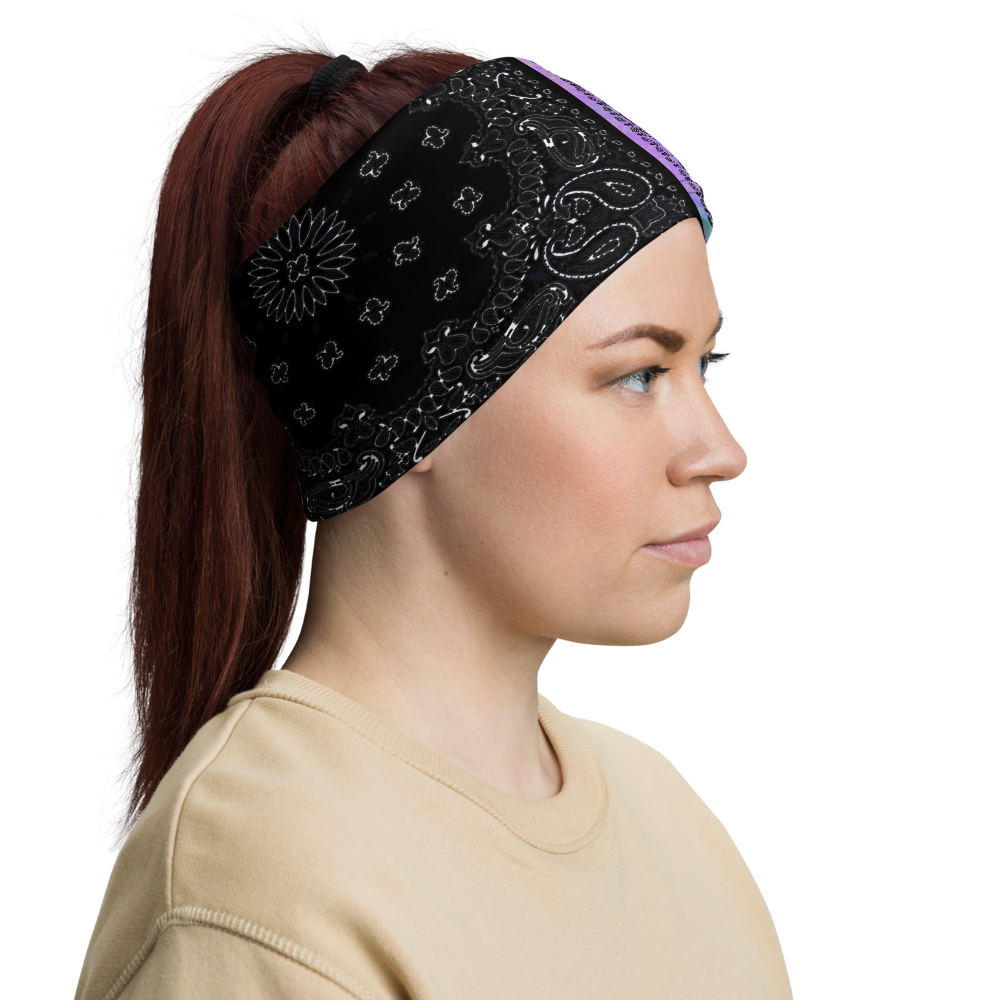 ROYAL ICONIC | Bandana Flag Tie Dye Acid Wash Aether Pour Unisex 3-in-1 Gaiter HueMan Gang Cray On Color Cloud Hendrixx 2 OPTIONS