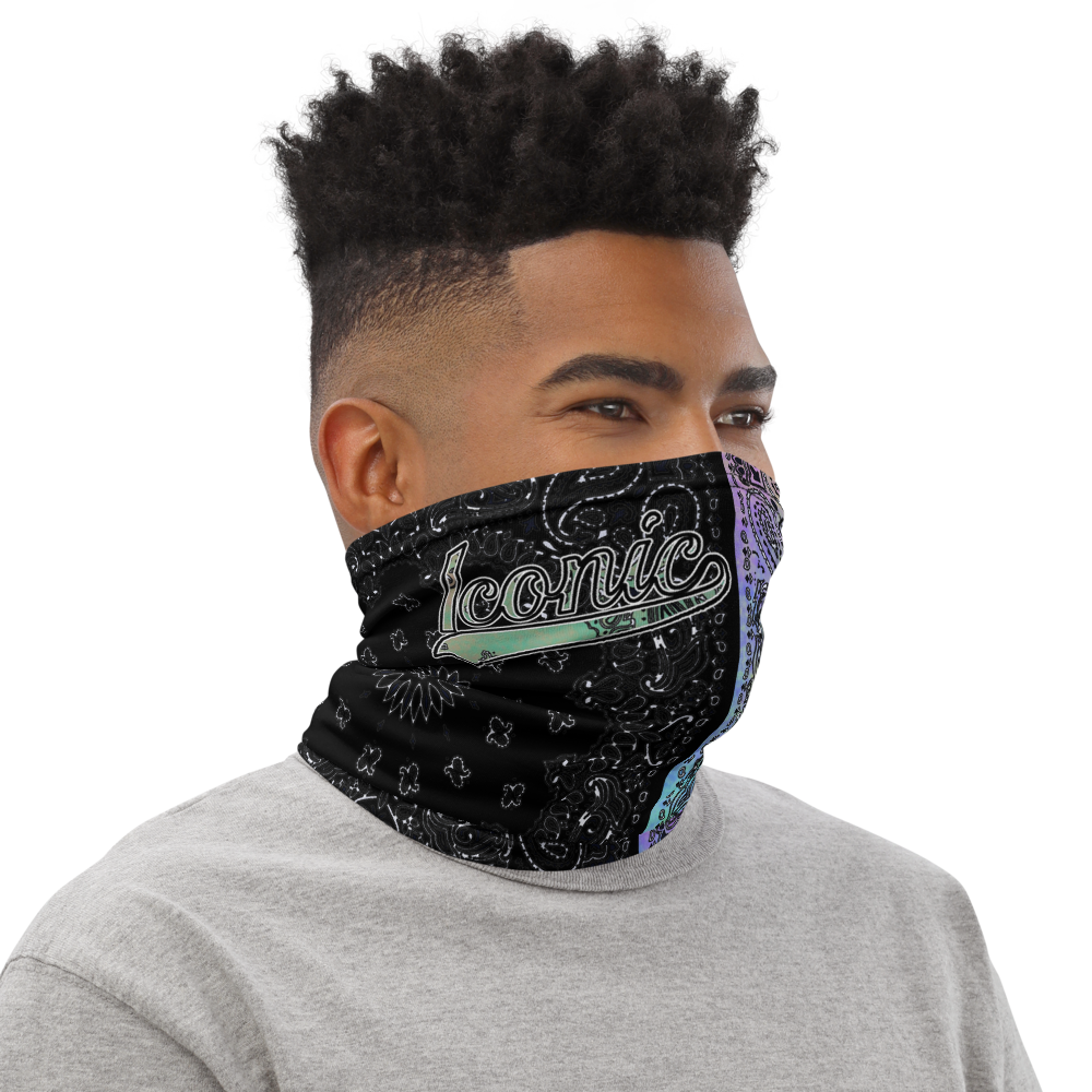 ROYAL ICONIC | Bandana Flag Tie Dye Acid Wash Aether Pour Unisex 3-in-1 Gaiter HueMan Gang Cray On Color Cloud Hendrixx 2 OPTIONS