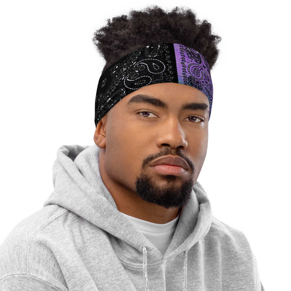 ROYAL ICONIC | Bandana Flag Tie Dye Acid Wash Aether Pour Unisex 3-in-1 Gaiter HueMan Gang Cray On Color Cloud Hendrixx 2 OPTIONS