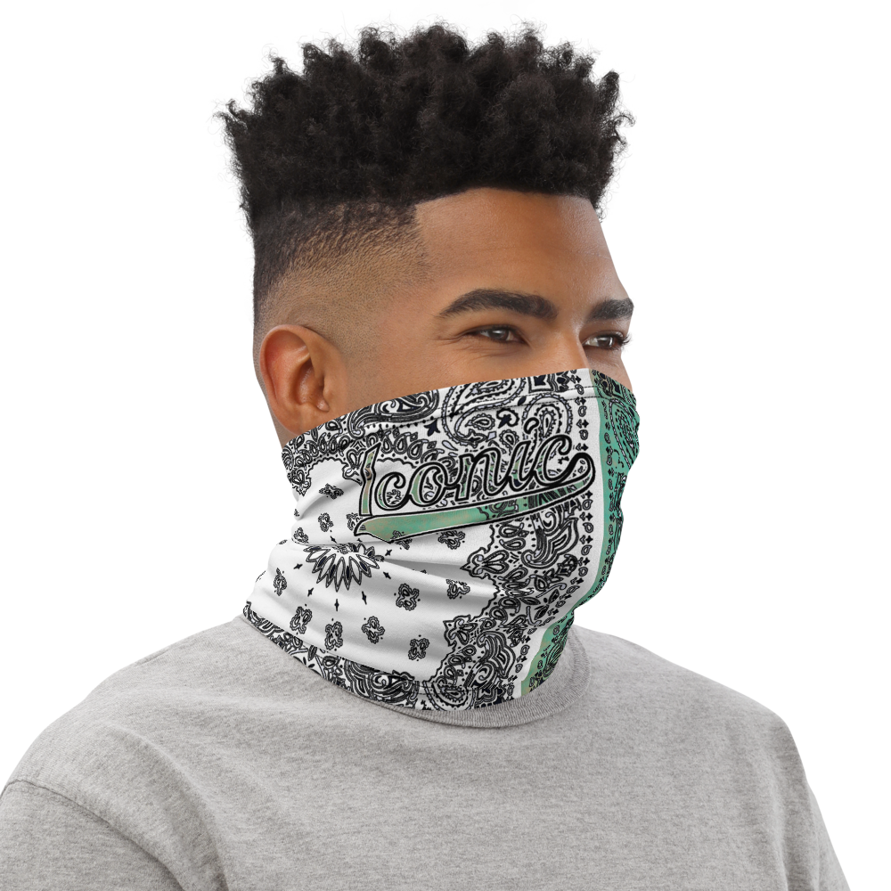 ROYAL ICONIC | Bandana Flag Tie Dye Acid Wash Aether Pour Unisex Facemask Gaiter HueMan Gang Cray On Color Cloud Cotton Candy 2 OPTIONS