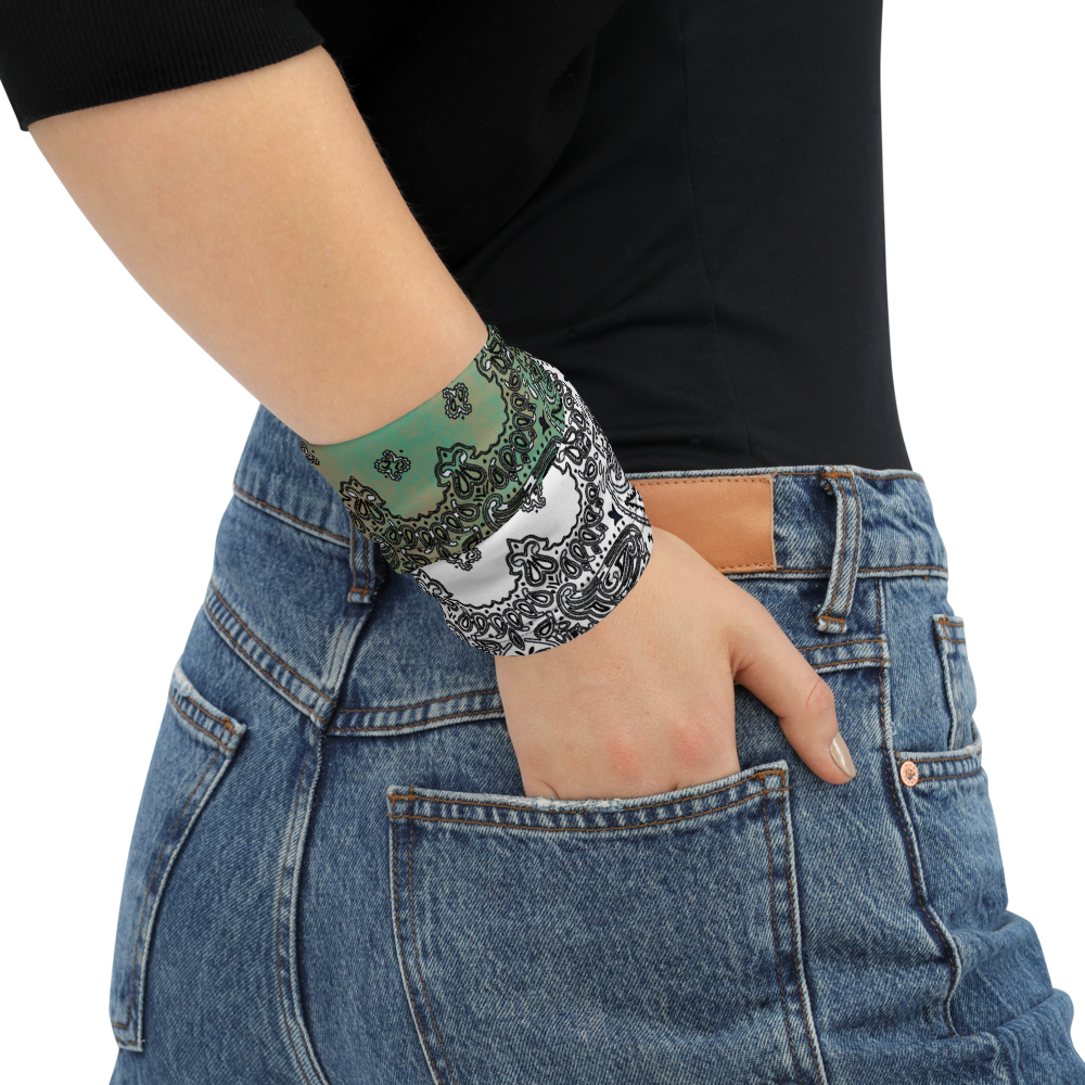 ROYAL ICONIC | Bandana Flag Tie Dye Acid Wash Aether Pour Unisex Facemask Gaiter HueMan Gang Cray On Color Cloud Cotton Candy 2 OPTIONS