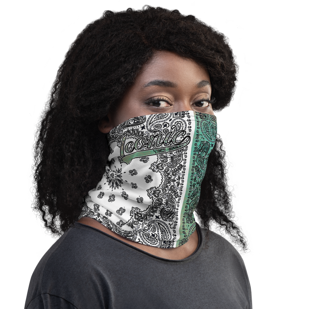 ROYAL ICONIC | Bandana Flag Tie Dye Acid Wash Aether Pour Unisex Facemask Gaiter HueMan Gang Cray On Color Cloud Cotton Candy 2 OPTIONS