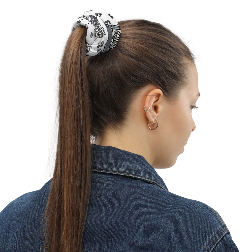 ROYAL ICONIC | Bandana Flag Unisex 3-in-1 Facemask Gaiter HueMan Gang Acid Wash Half N' Half Denim Grey 2 OPTIONS