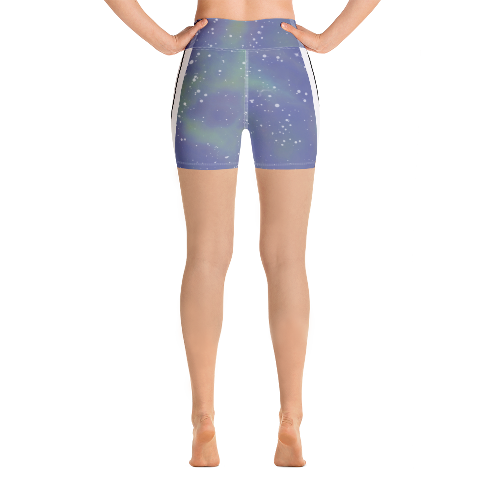 ROYAL ICONIC | Acid Wash Bleach Dye Galaxy Tie Dye Biking Shorts Malibu Side Stripe Ascend Ether 1 Wash