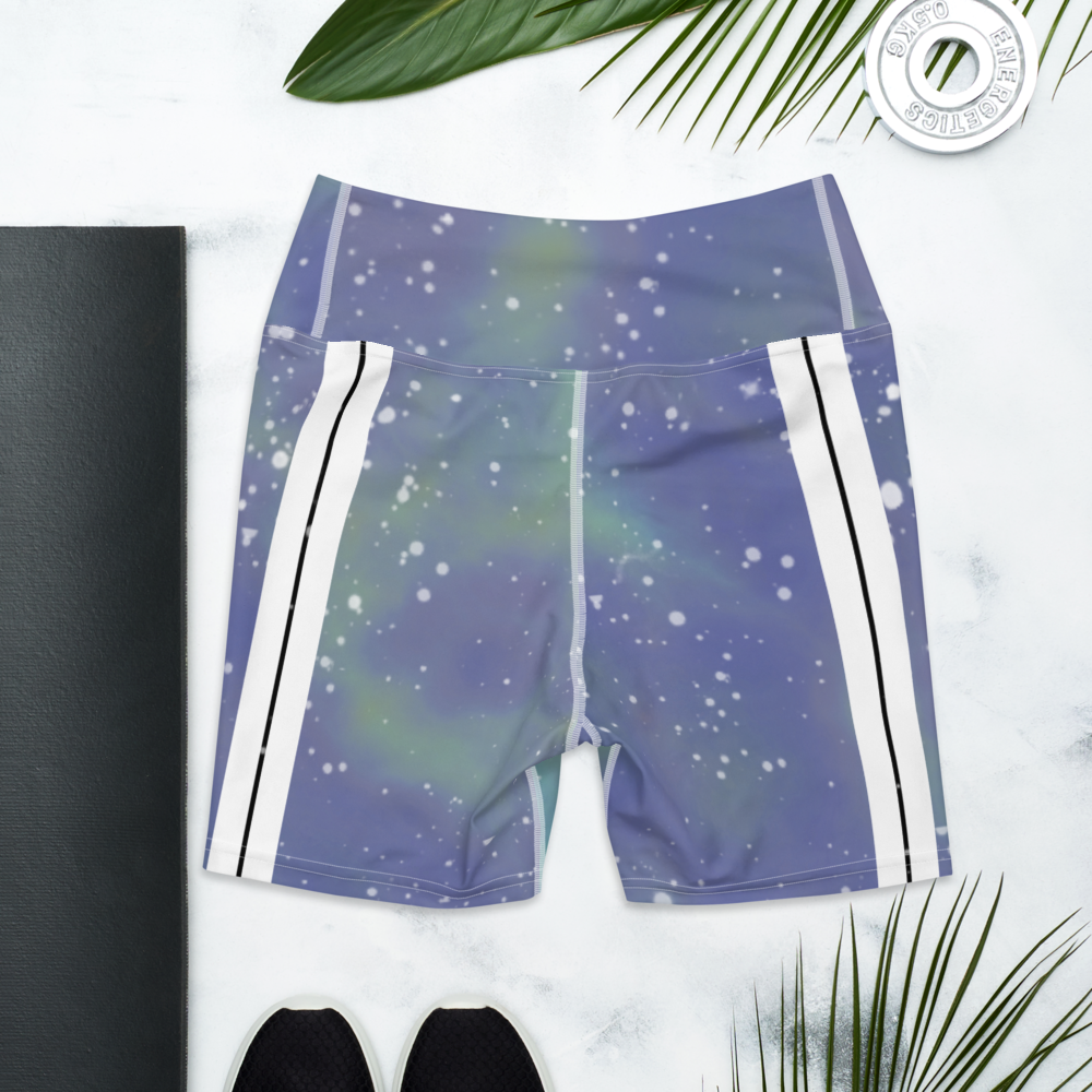 ROYAL ICONIC | Acid Wash Bleach Dye Galaxy Tie Dye Biking Shorts Malibu Side Stripe Ascend Ether 1 Wash