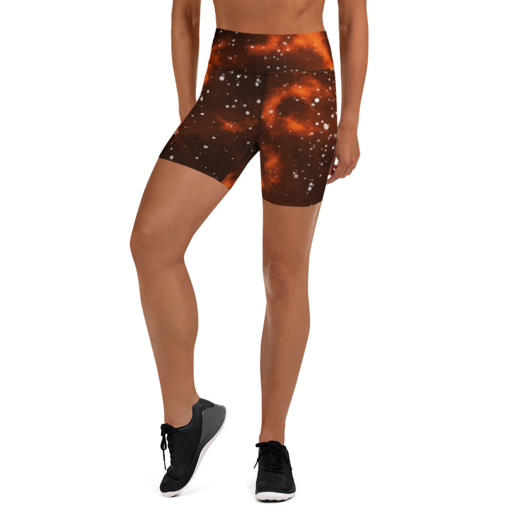 ROYAL ICONIC | Acid Wash Bleach Dye Galaxy Tie Dye Biking Shorts Malibu Side Stripe Custom Bleach