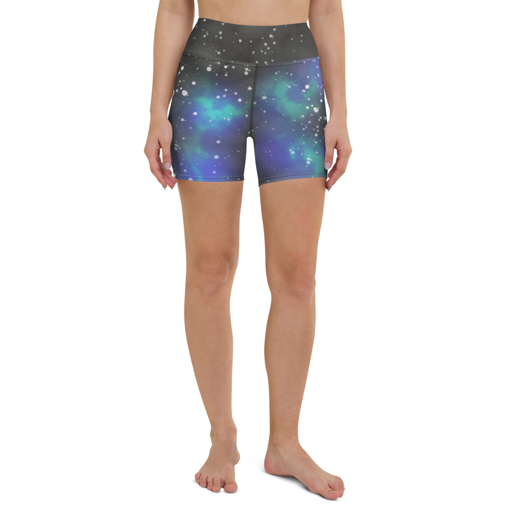 ROYAL ICONIC | Acid Wash Bleach Dye Galaxy Tie Dye Biking Shorts Malibu Side Stripe Mermaid Portals Aether Grey Wash