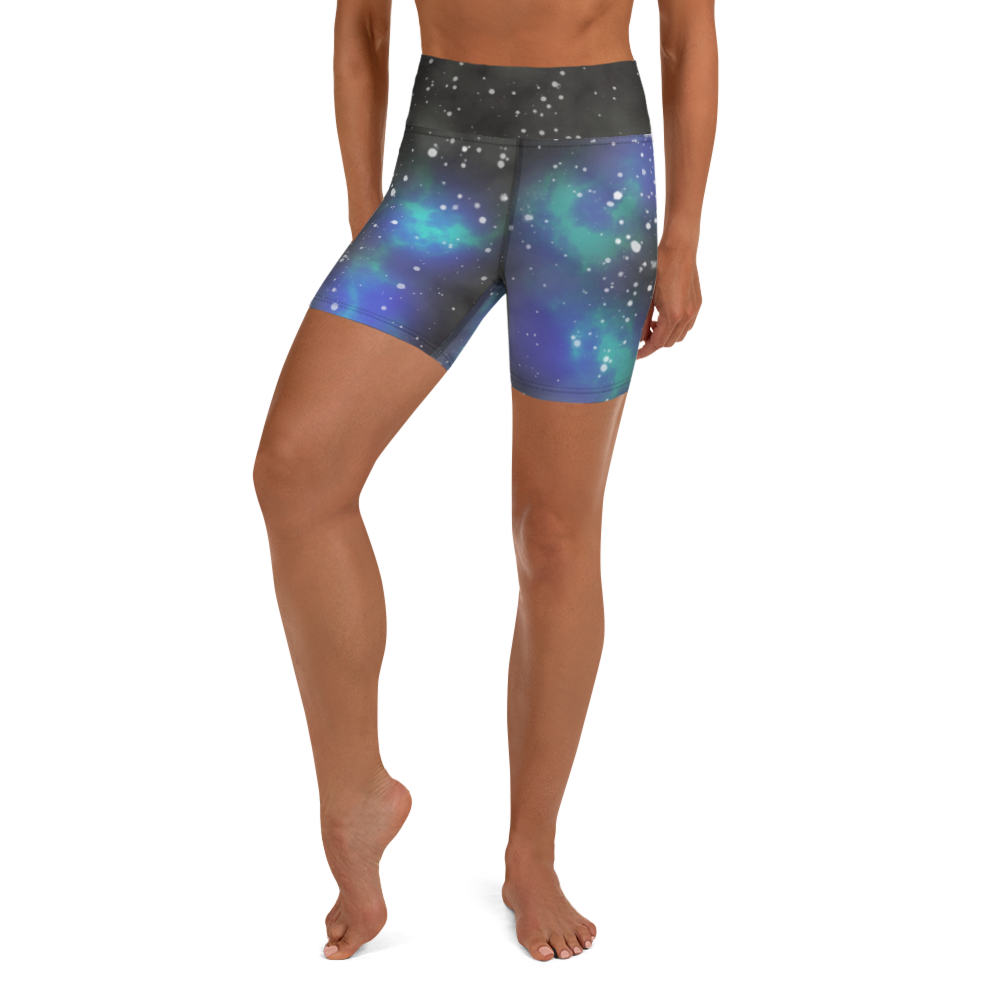 ROYAL ICONIC | Acid Wash Bleach Dye Galaxy Tie Dye Biking Shorts Malibu Side Stripe Mermaid Portals Aether Grey Wash