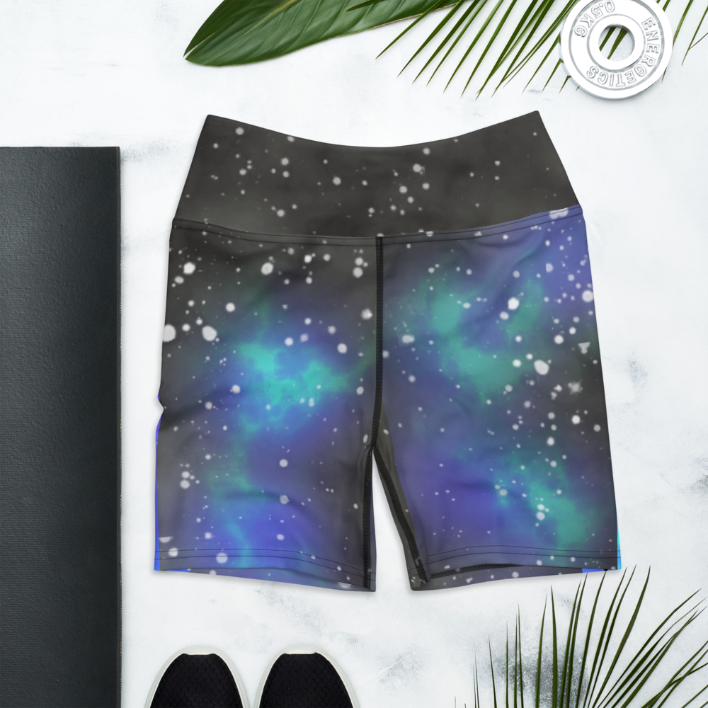 ROYAL ICONIC | Acid Wash Bleach Dye Galaxy Tie Dye Biking Shorts Malibu Side Stripe Mermaid Portals Aether Grey Wash