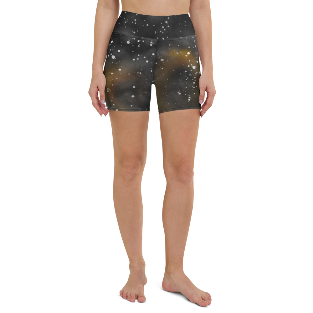 ROYAL ICONIC | Acid Wash Bleach Dye Galaxy Tie Dye Biking Shorts Malibu Side Stripe Orange Sun Aether Grey Wash