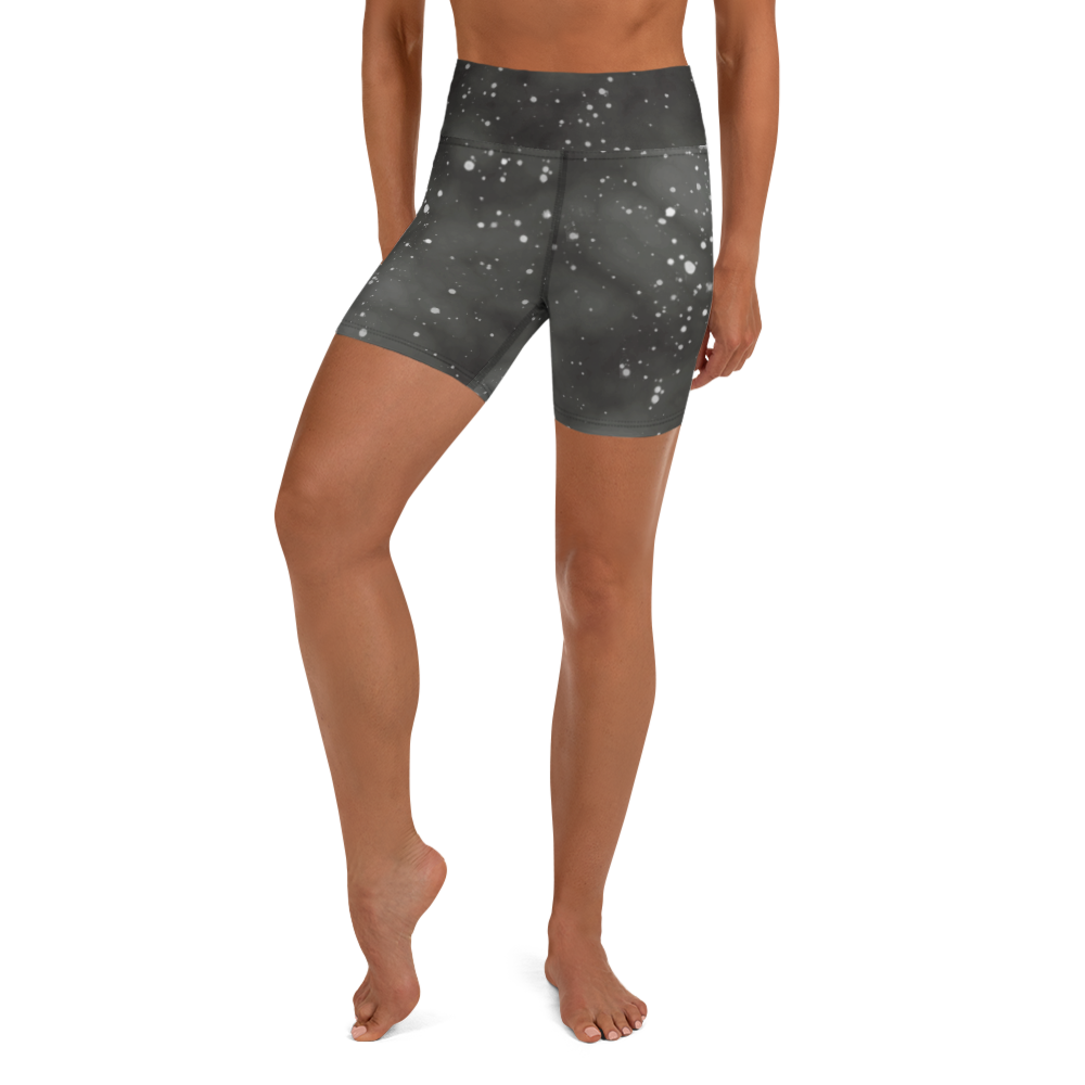 ROYAL ICONIC | Acid Wash Bleach Dye Galaxy Tie Dye Biking Shorts Malibu Side Stripe Pink Aether Grey Wash