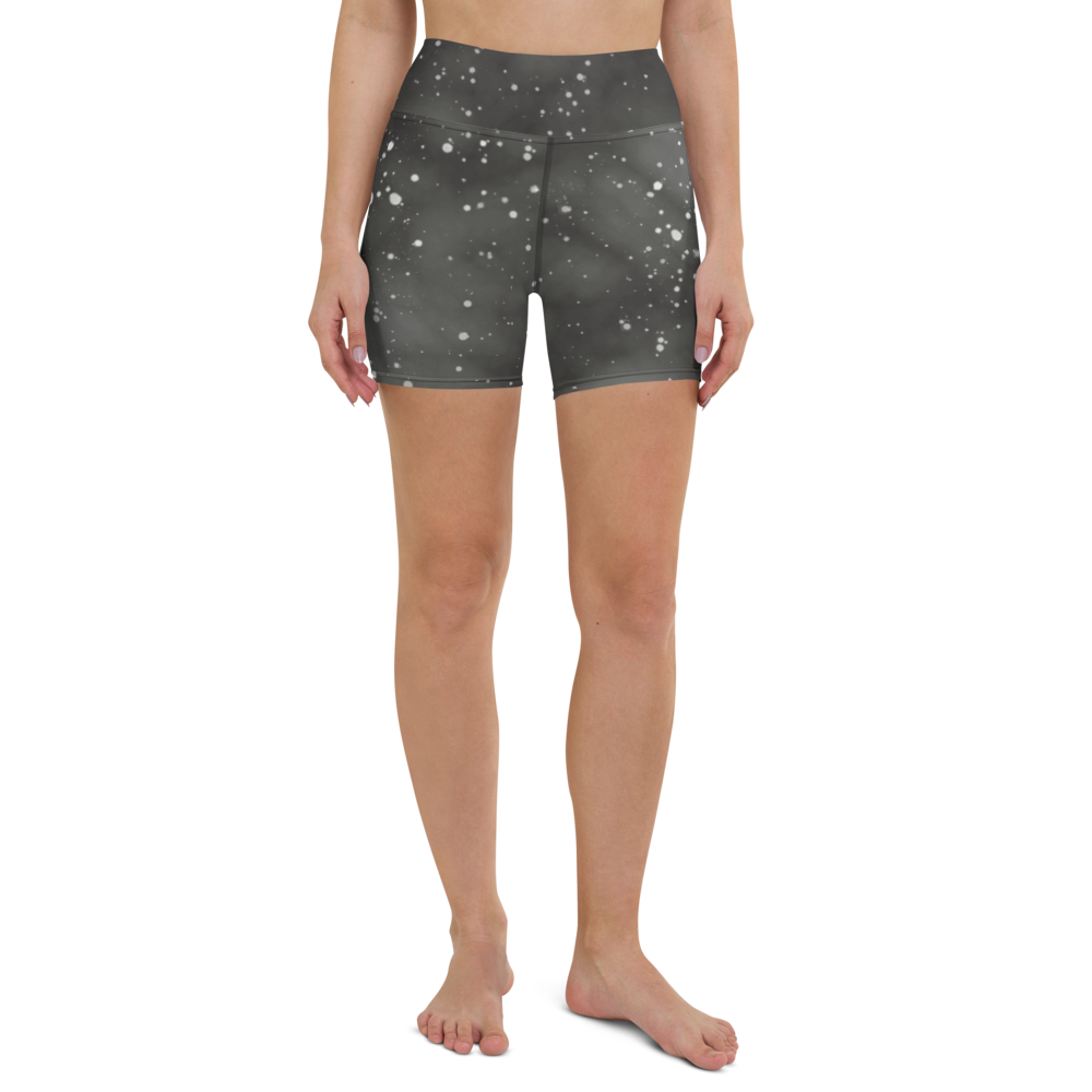 ROYAL ICONIC | Acid Wash Bleach Dye Galaxy Tie Dye Biking Shorts Malibu Side Stripe Seafoam Aether Grey Wash