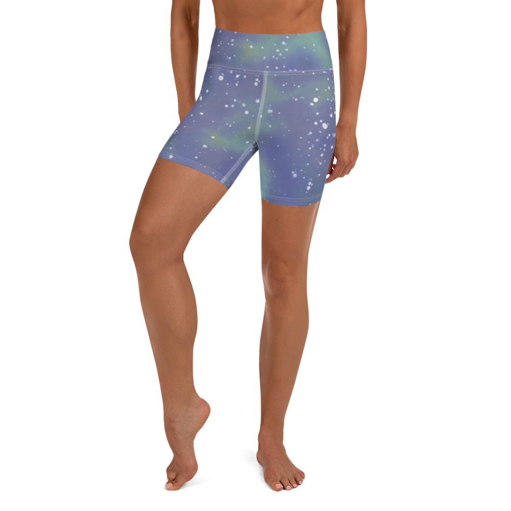 ROYAL ICONIC | Acid Wash Bleach Dye Galaxy Tie Dye Biking Shorts Malibu Side Stripe Ascend Ether 1 Wash