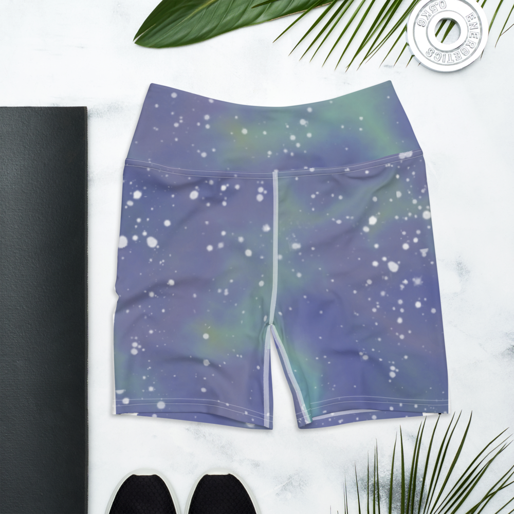ROYAL ICONIC | Acid Wash Bleach Dye Galaxy Tie Dye Biking Shorts Malibu Side Stripe Ascend Ether 1 Wash