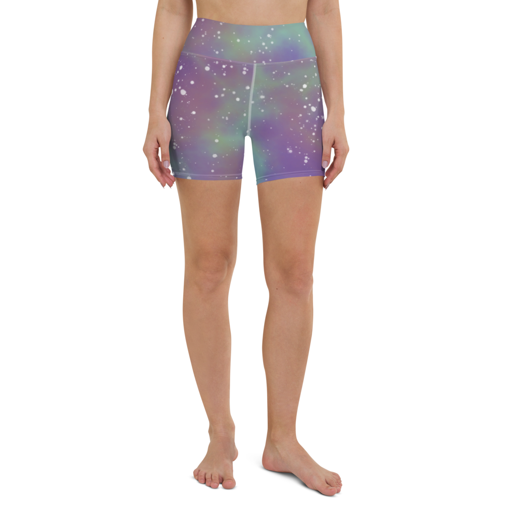 ROYAL ICONIC | Acid Wash Bleach Dye Galaxy Tie Dye Biking Shorts Malibu Side Stripe Ascend Ether 2 Wash