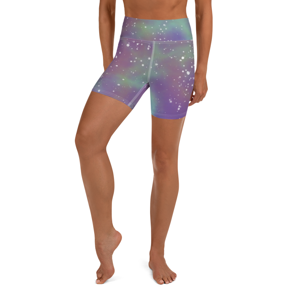 ROYAL ICONIC | Acid Wash Bleach Dye Galaxy Tie Dye Biking Shorts Malibu Side Stripe Ascend Ether 2 Wash