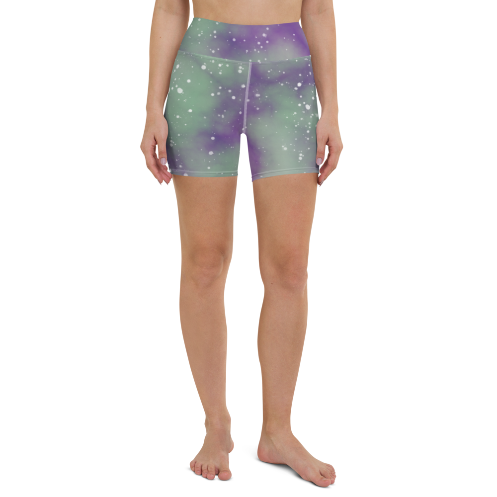 ROYAL ICONIC | Acid Wash Bleach Dye Galaxy Tie Dye Biking Shorts Malibu Side Stripe Ascend Ether 4 Wash