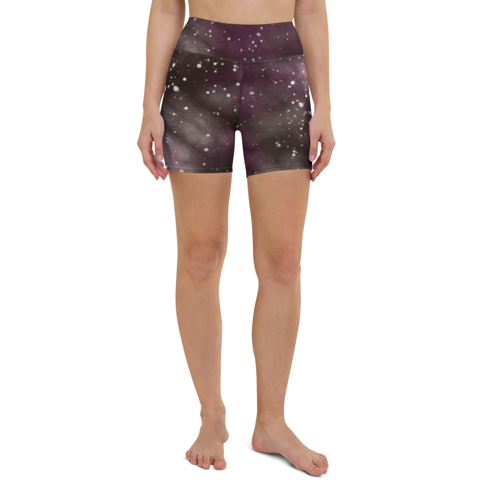 ROYAL ICONIC | Acid Wash Bleach Dye Galaxy Tie Dye Biking Shorts Malibu Side Stripe Ether Cloud Wine Maroon Wash