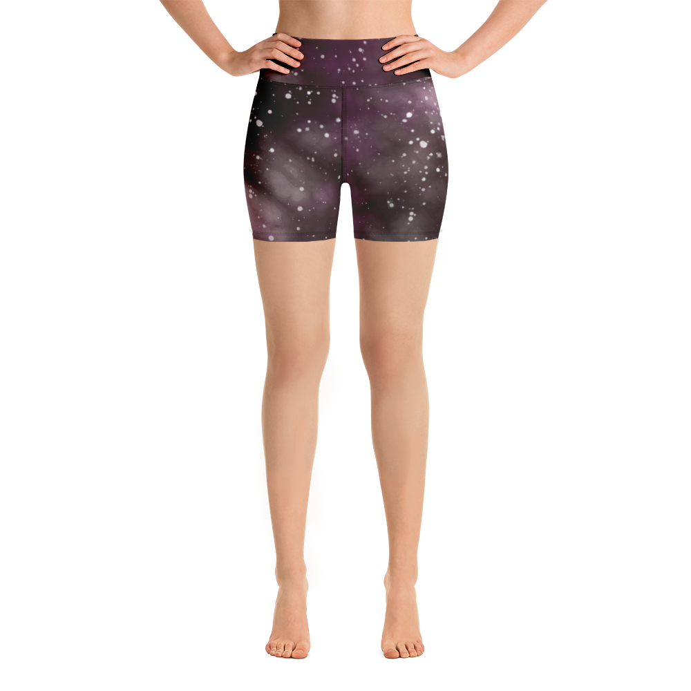 ROYAL ICONIC | Acid Wash Bleach Dye Galaxy Tie Dye Biking Shorts Malibu Side Stripe Ether Cloud Wine Maroon Wash