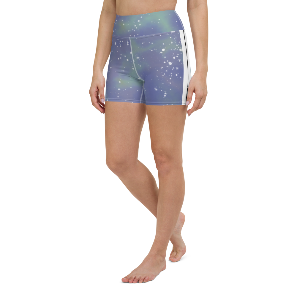 ROYAL ICONIC | Acid Wash Bleach Dye Galaxy Tie Dye Biking Shorts Malibu Side Stripe Ascend Ether 1 Wash