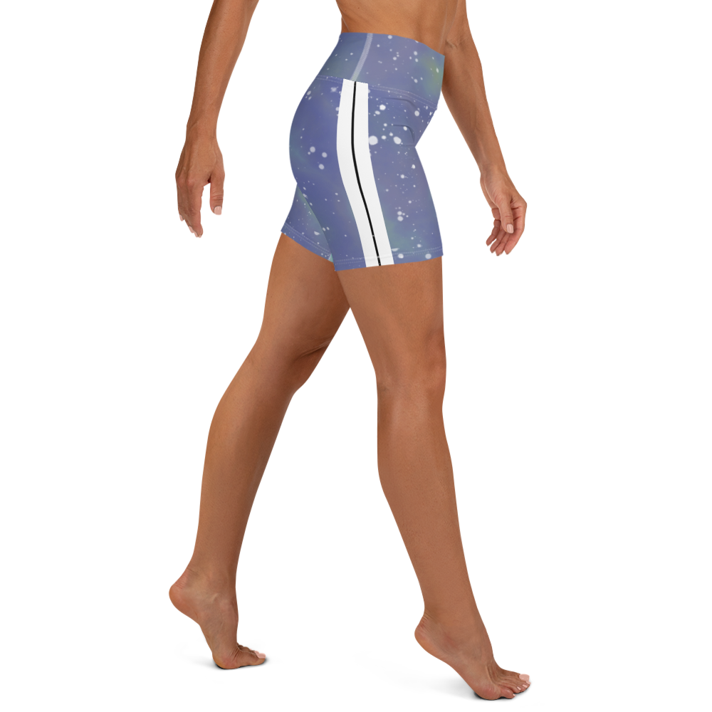 ROYAL ICONIC | Acid Wash Bleach Dye Galaxy Tie Dye Biking Shorts Malibu Side Stripe Ascend Ether 1 Wash