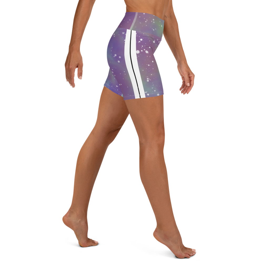 ROYAL ICONIC | Acid Wash Bleach Dye Galaxy Tie Dye Biking Shorts Malibu Side Stripe Ascend Ether 2 Wash